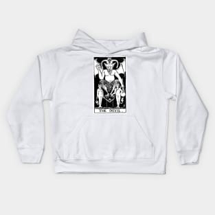 The Devil Tarot Card Kids Hoodie